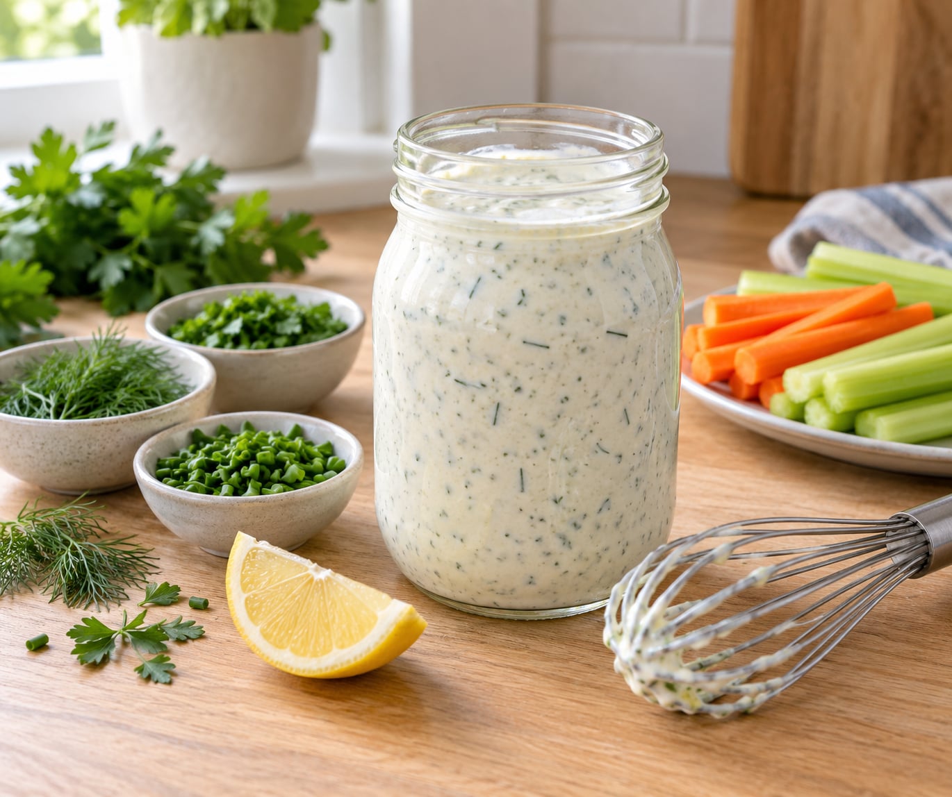 how to make ranch dressing from scratch
