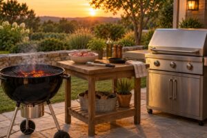 gas grill vs charcoal grill for flavor
