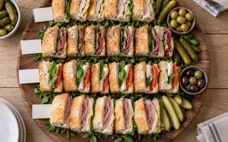 How to Make Sandwich Platters for a Group 2026