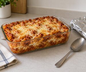 how to make baked ziti ahead of time