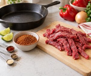 how to season fajita meat