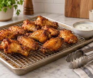 how to reheat wings and keep them crispy