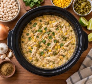 how to make white chicken chili