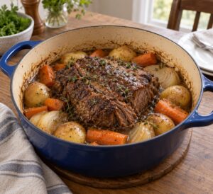 how to make pot roast in a dutch oven
