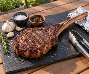 how to grill a tomahawk steak