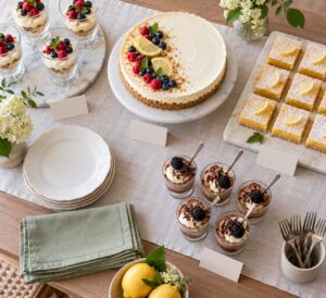 how to make no bake desserts for a party