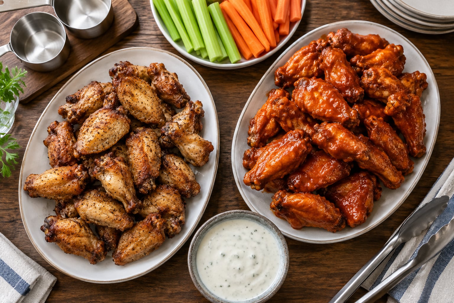 how much wings per person for a party
