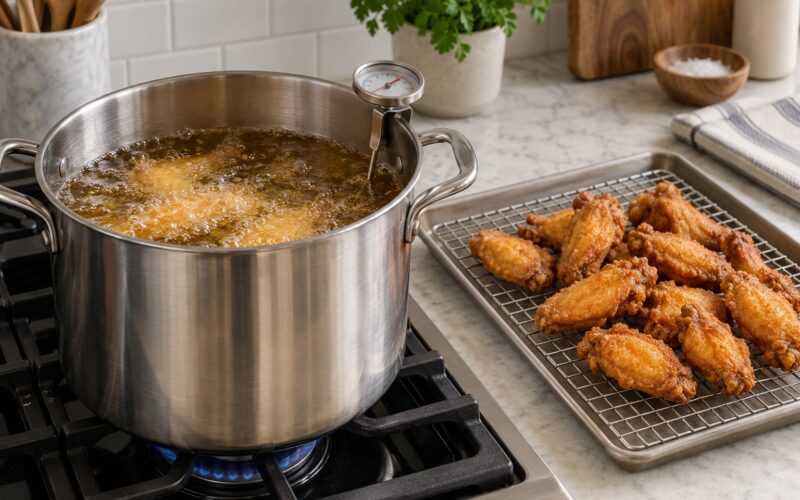 How to Deep Fry Wings at Home Safely: Crispy Every Time (2026)