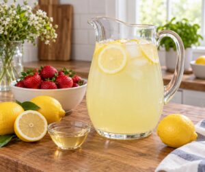how to make flavored lemonade for a crowd
