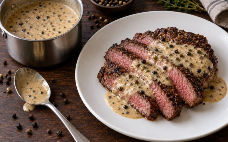 How to Make Peppercorn Sauce for Steak: Easy Recipe (2026)