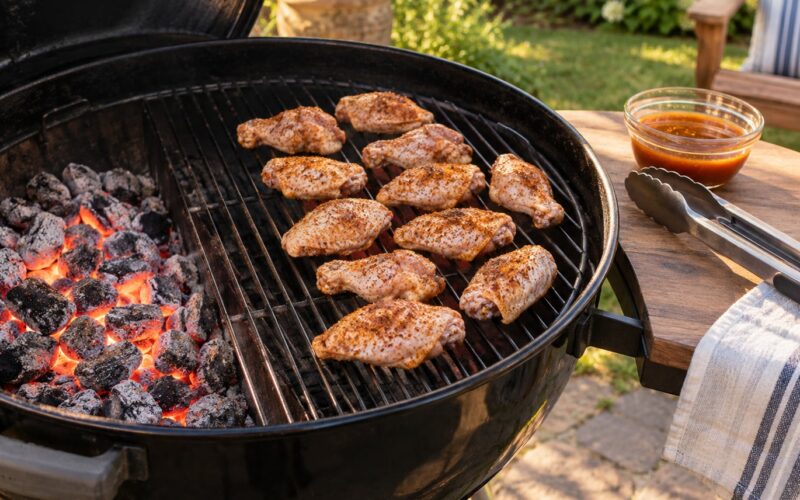 How to Grill Chicken Wings Without Burning Them | Easy Tips 2026