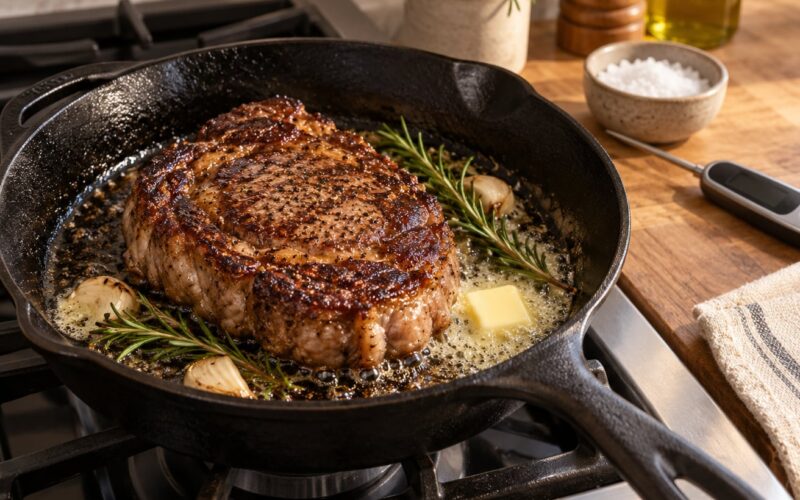 How to Cook Steak in a Cast Iron Skillet: Easy Guide 2026