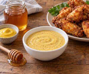 how to make honey mustard dipping sauce