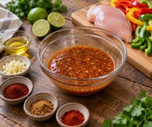 how to make chicken fajita marinade