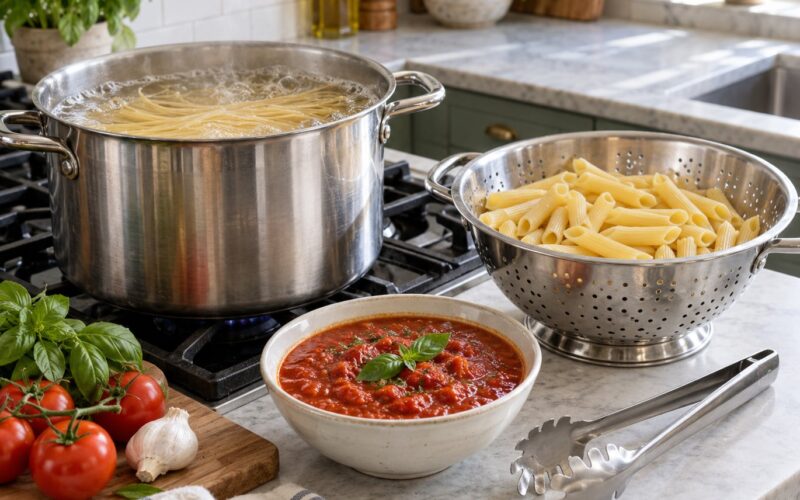 How to Cook Pasta for a Party Without It Sticking (2026)