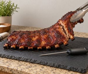 how to tell when ribs are done