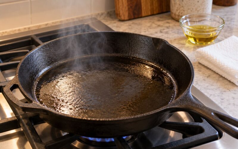 How to Season a Cast Iron Skillet the Right Way 2026