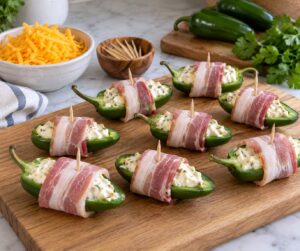how to make bacon wrapped jalapenos on the grill