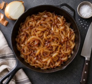 how to make caramelized onions for burgers