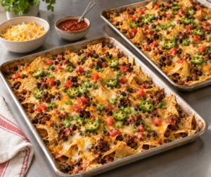 how to layer nachos properly