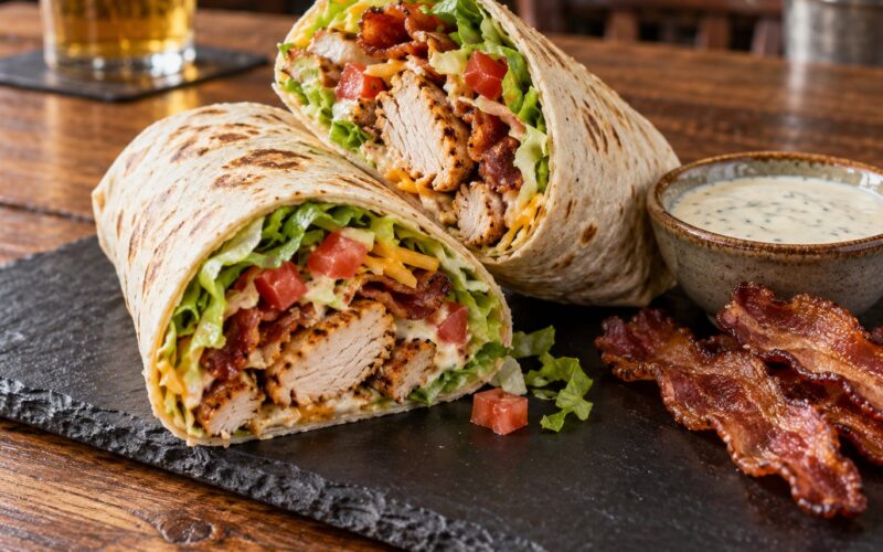 How to Make a Chicken Club Wrap Recipe (2026)