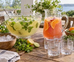 how to make spiked and non alcoholic punch options