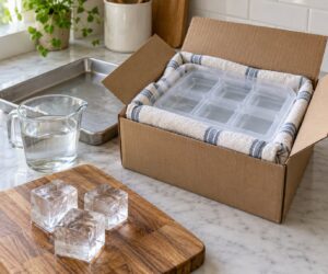 how to make clear ice at home
