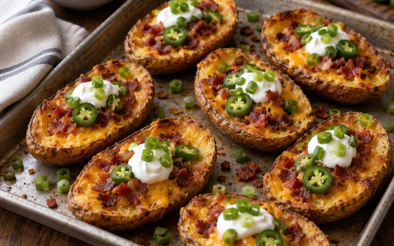 How to Make Loaded Potato Skins with Cheesy Toppings 2026