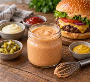 how to make burger sauce at home