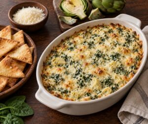 how to make spinach artichoke dip