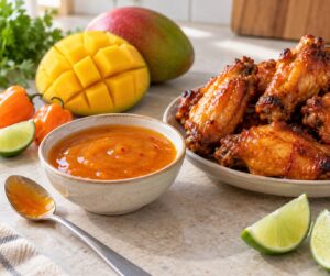 how to make mango habanero wing sauce