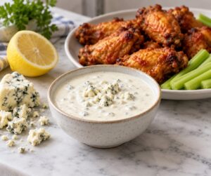how to make blue cheese dressing for wings