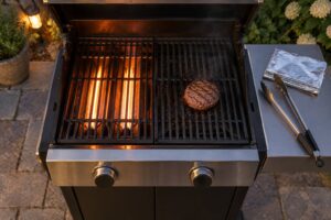 how to grill burgers without flare ups
