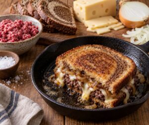 how to make a patty melt at home