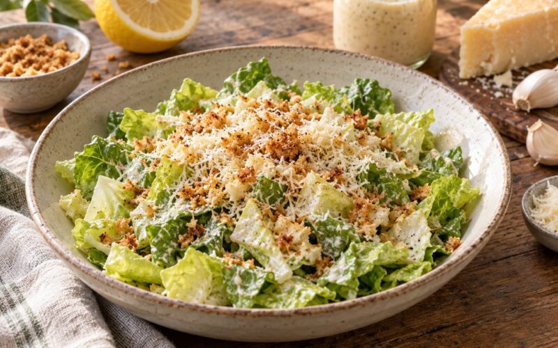 How to Make a Caesar Salad with Homemade Dressing 2026