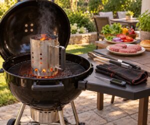how to use a charcoal grill for beginners