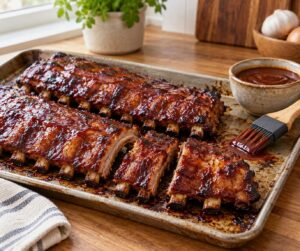 how to make bbq ribs in the oven
