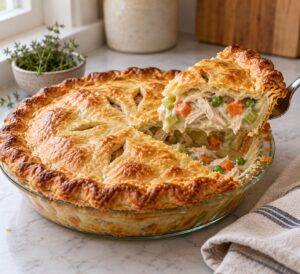 how to make chicken pot pie from scratch