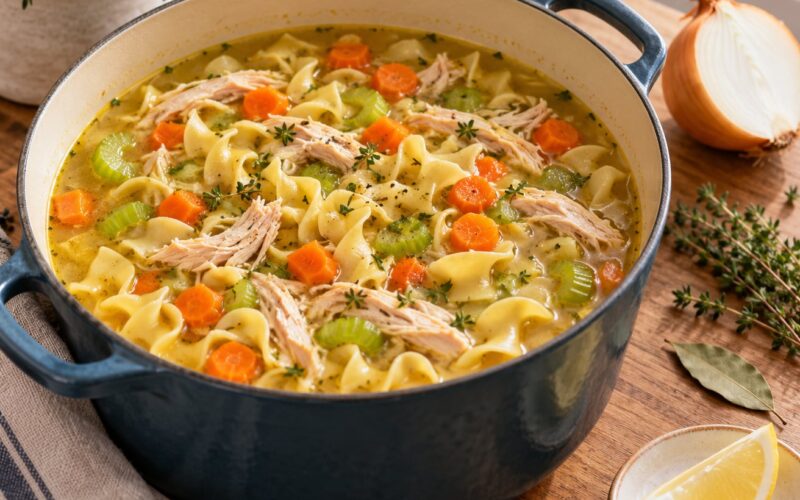 How to Make Chicken Noodle Soup From Scratch (2026)