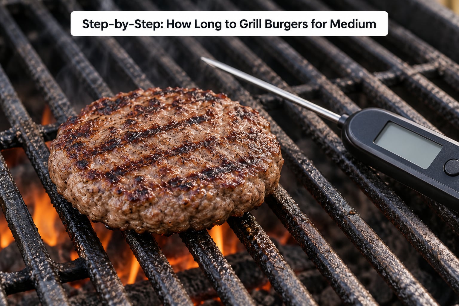 Step-by-Step: How Long to Grill Burgers for Medium