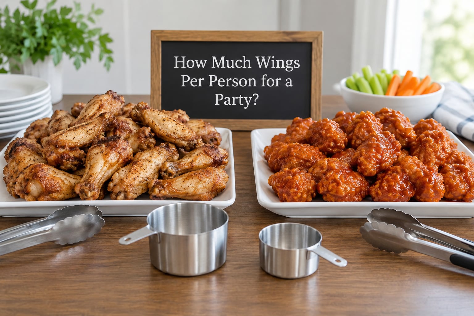 How Much Wings Per Person for a Party?