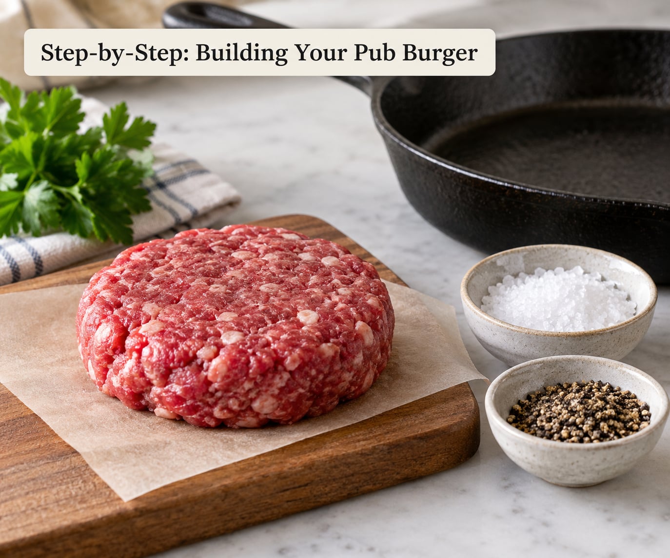 Step-by-Step: Building Your Pub Burger
