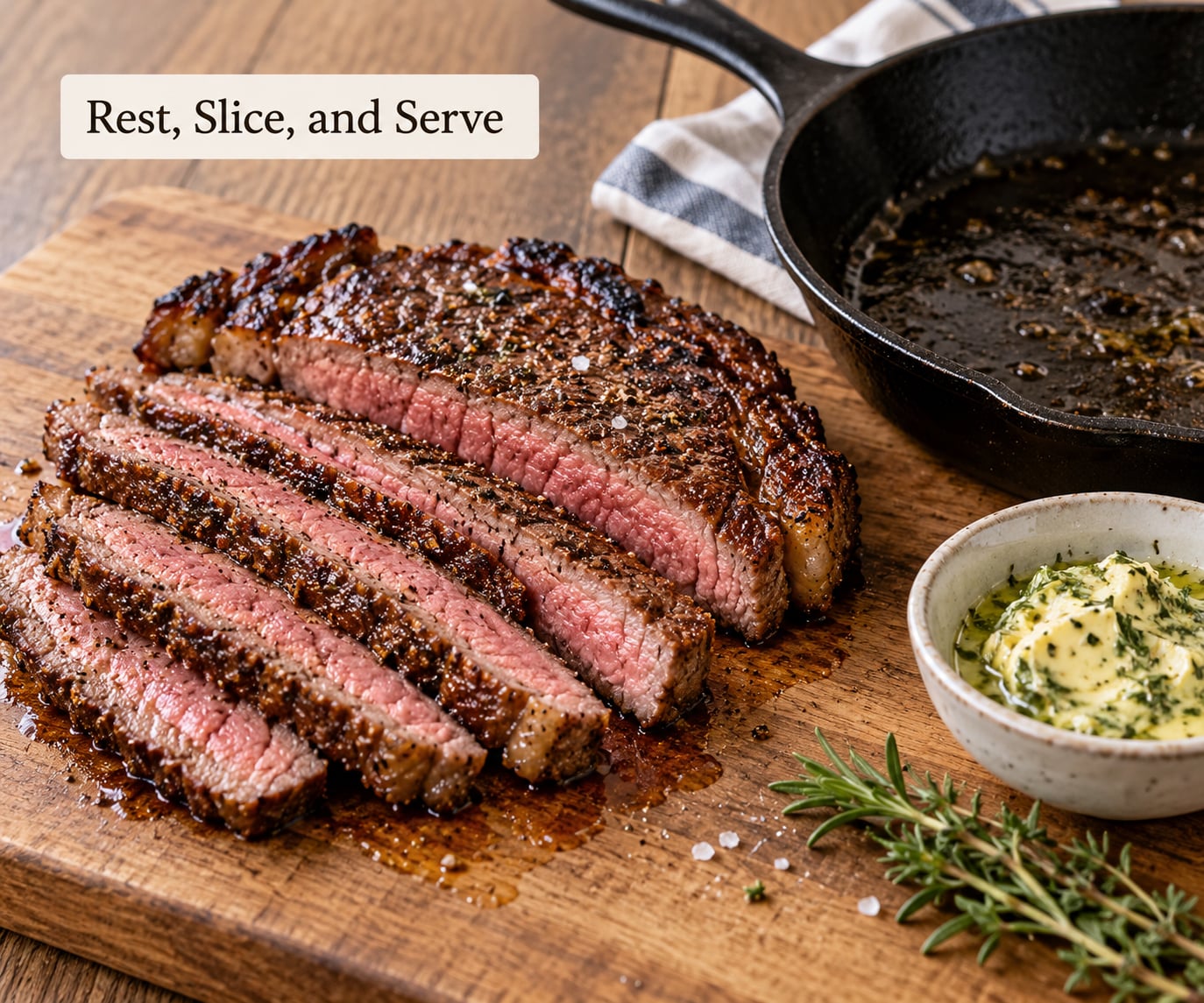 Rest, Slice, and Serve