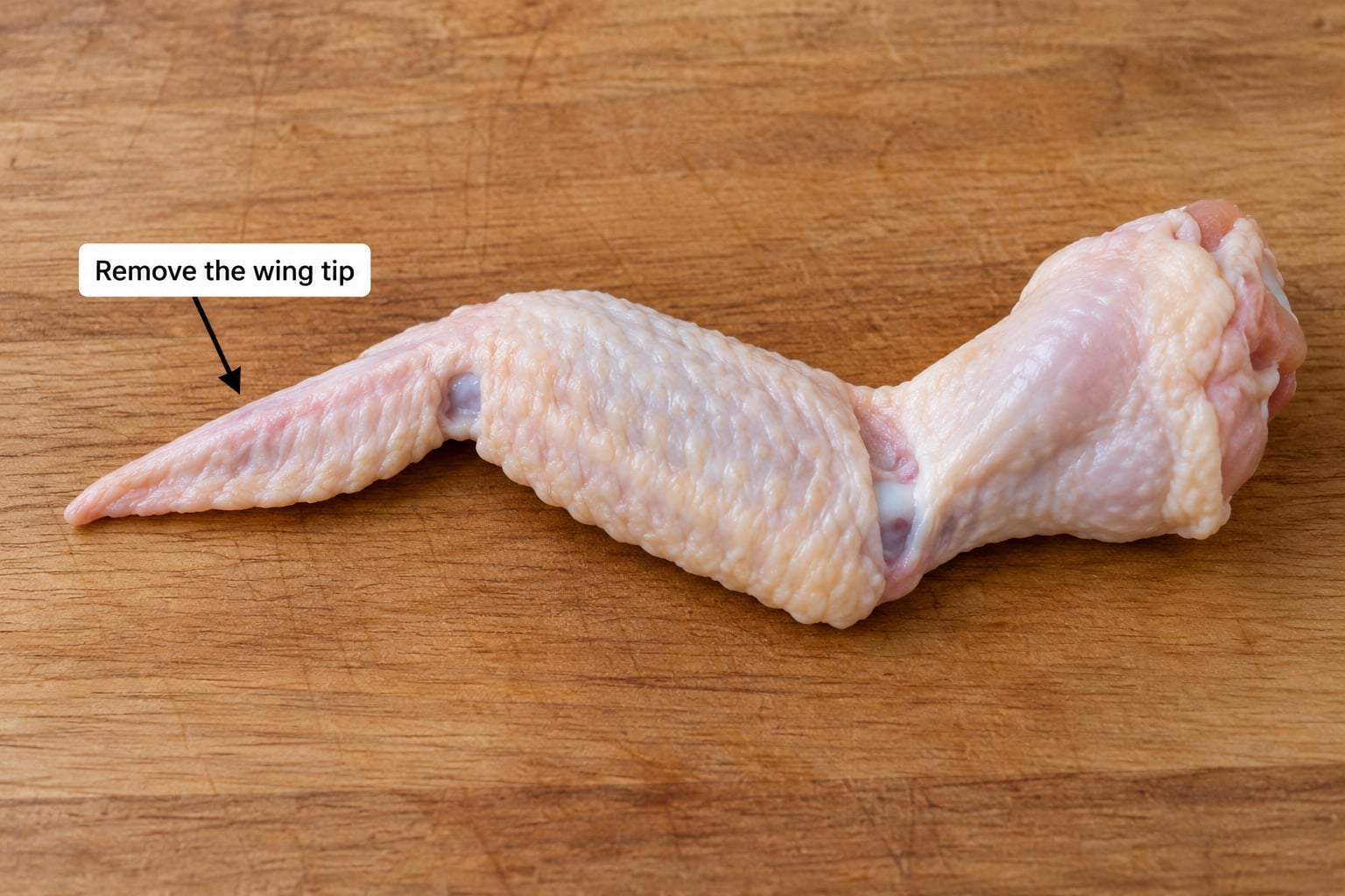 Remove the wing tip