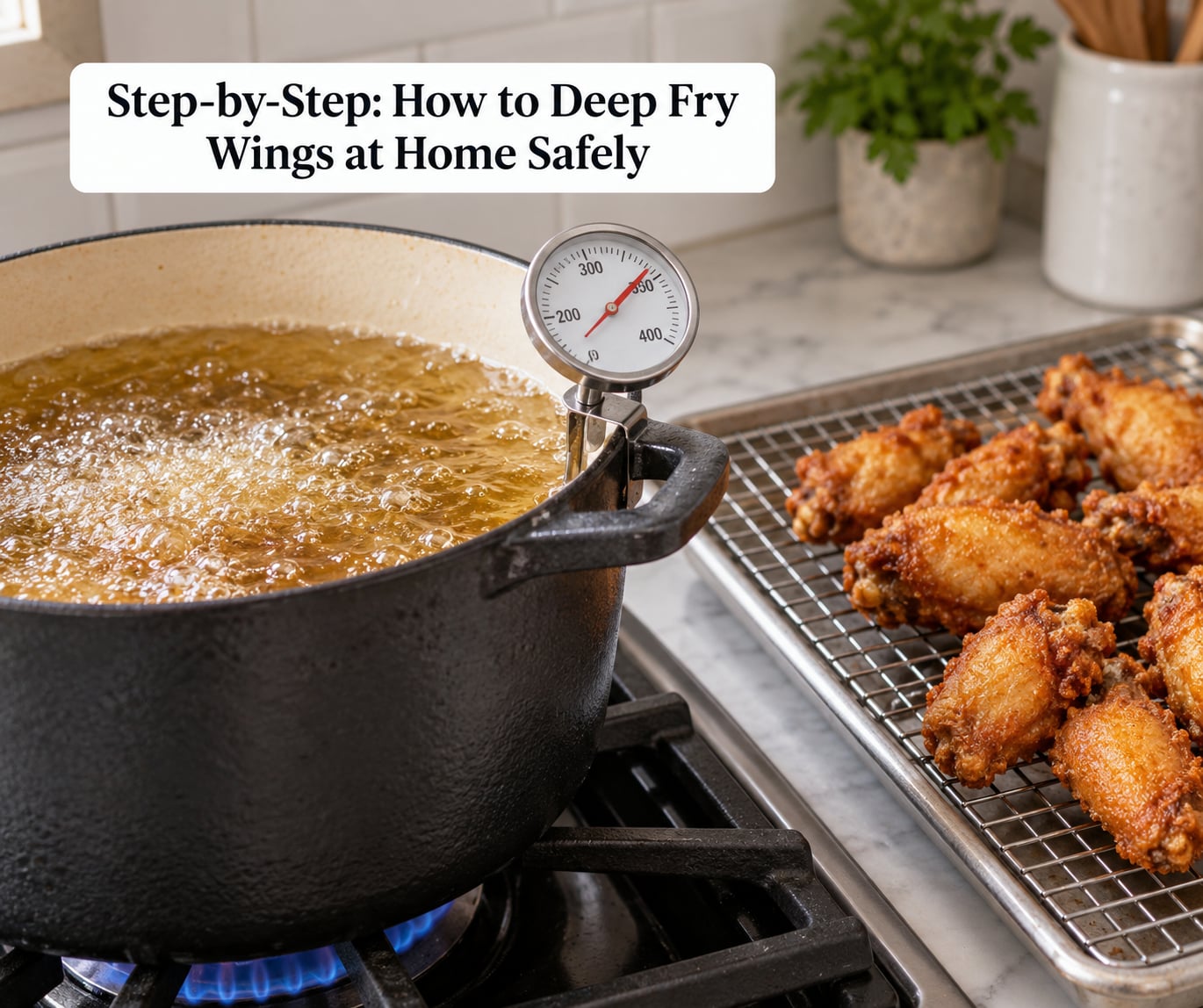 Step-by-Step: How to Deep Fry Wings at Home Safely