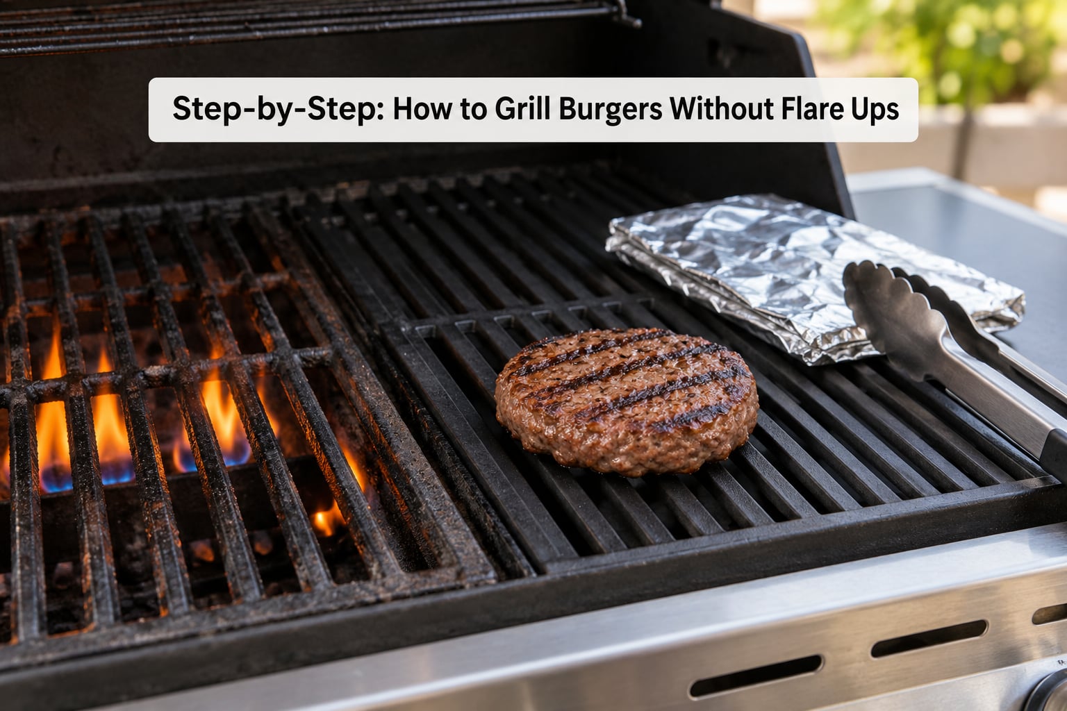Step-by-Step: How to Grill Burgers Without Flare Ups