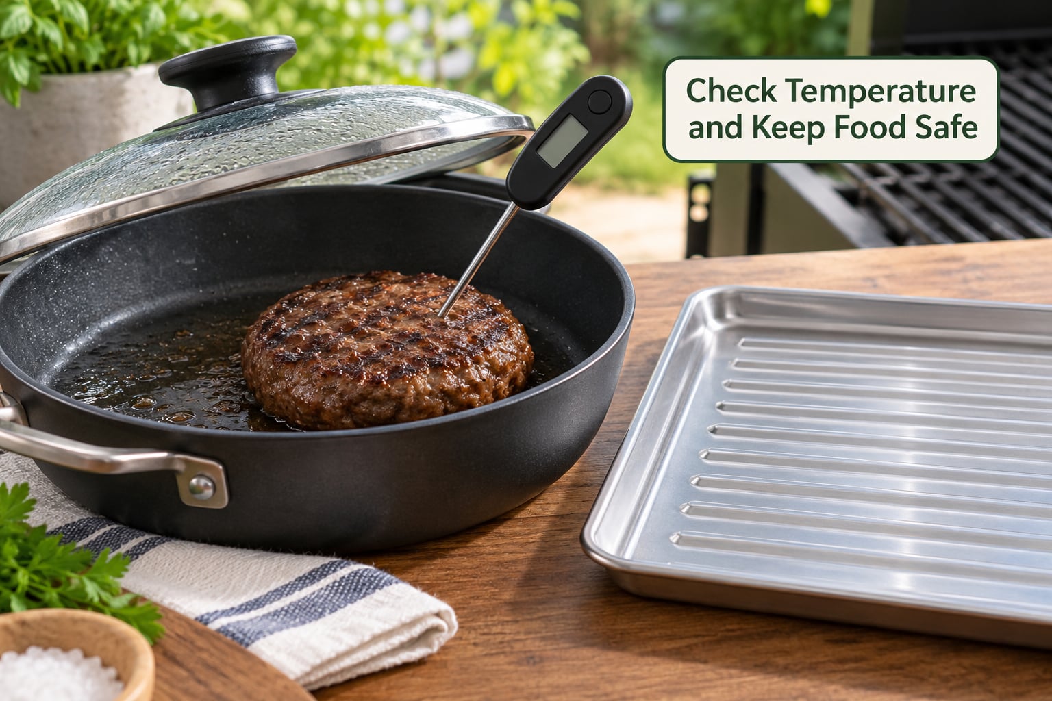 Check Temperature and Keep Food Safe