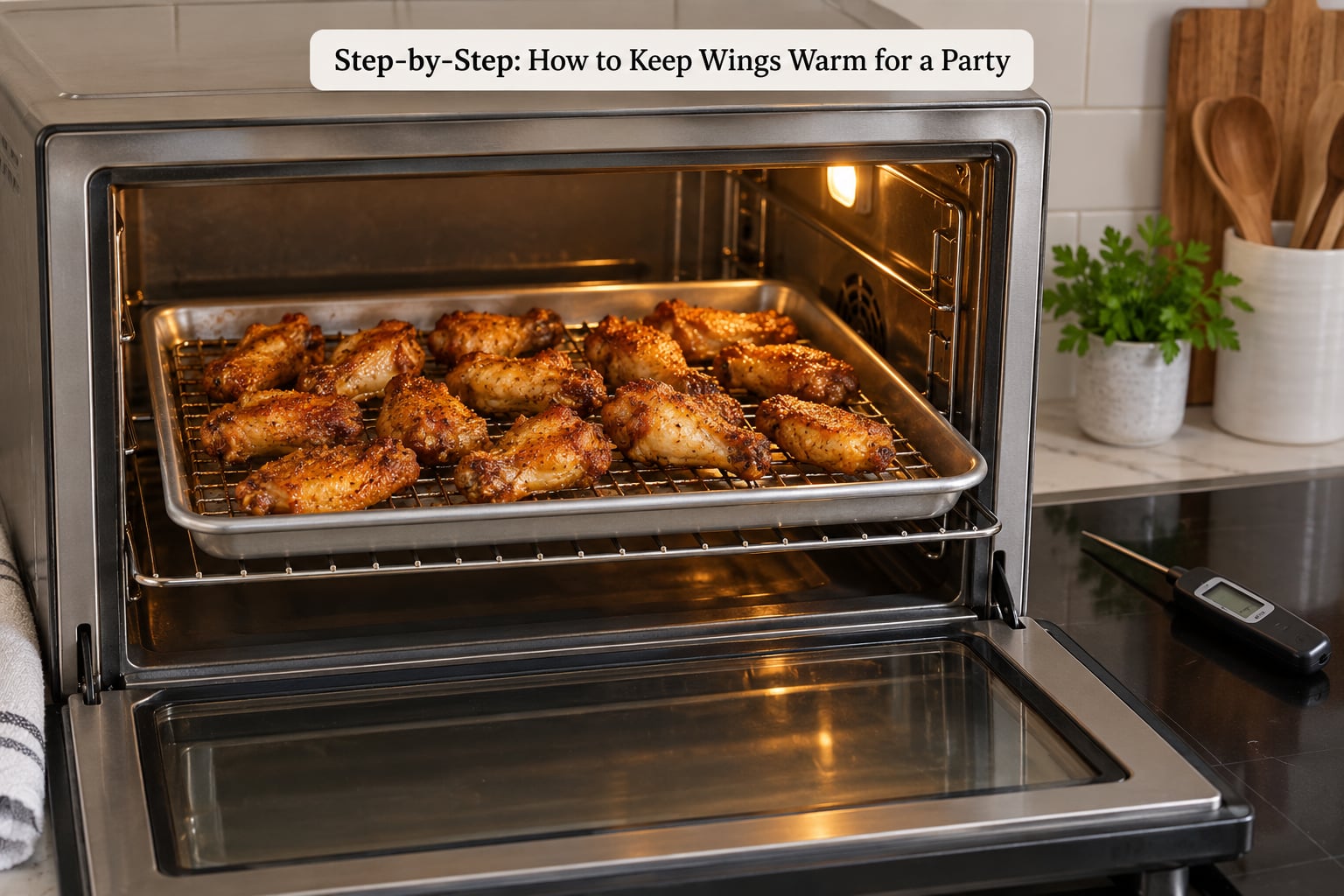 Step-by-Step: How to Keep Wings Warm for a Party