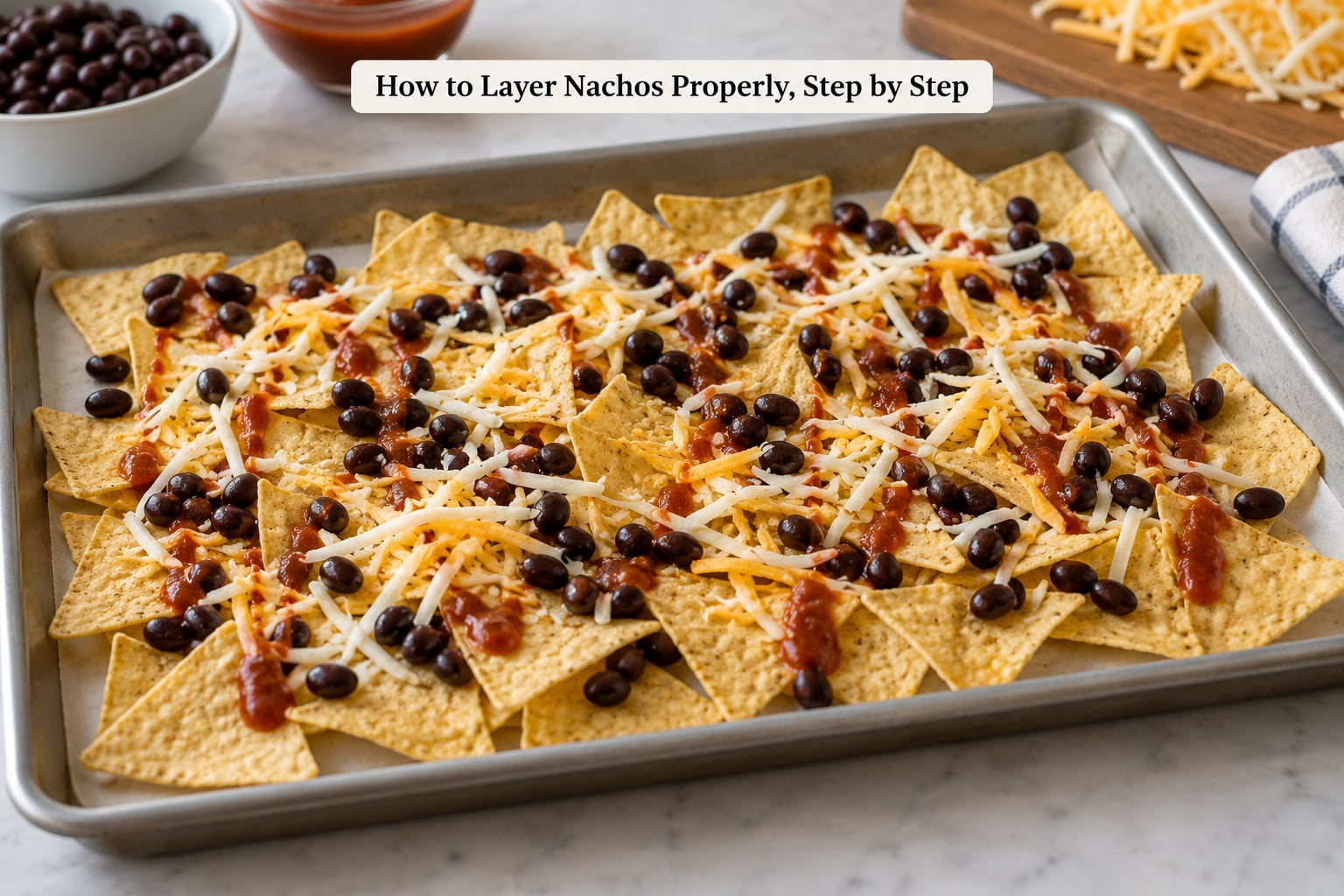How to Layer Nachos Properly, Step by Step