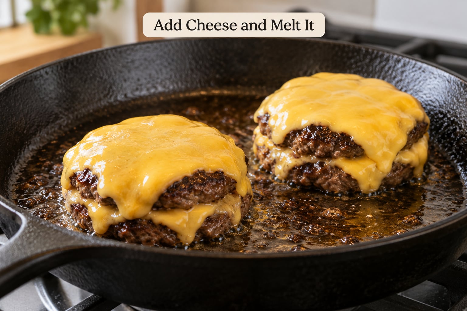 Add Cheese and Melt It
